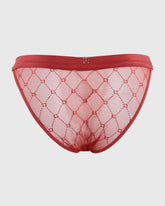 La Senza Sexy Bikini Mesh Panties Red / M